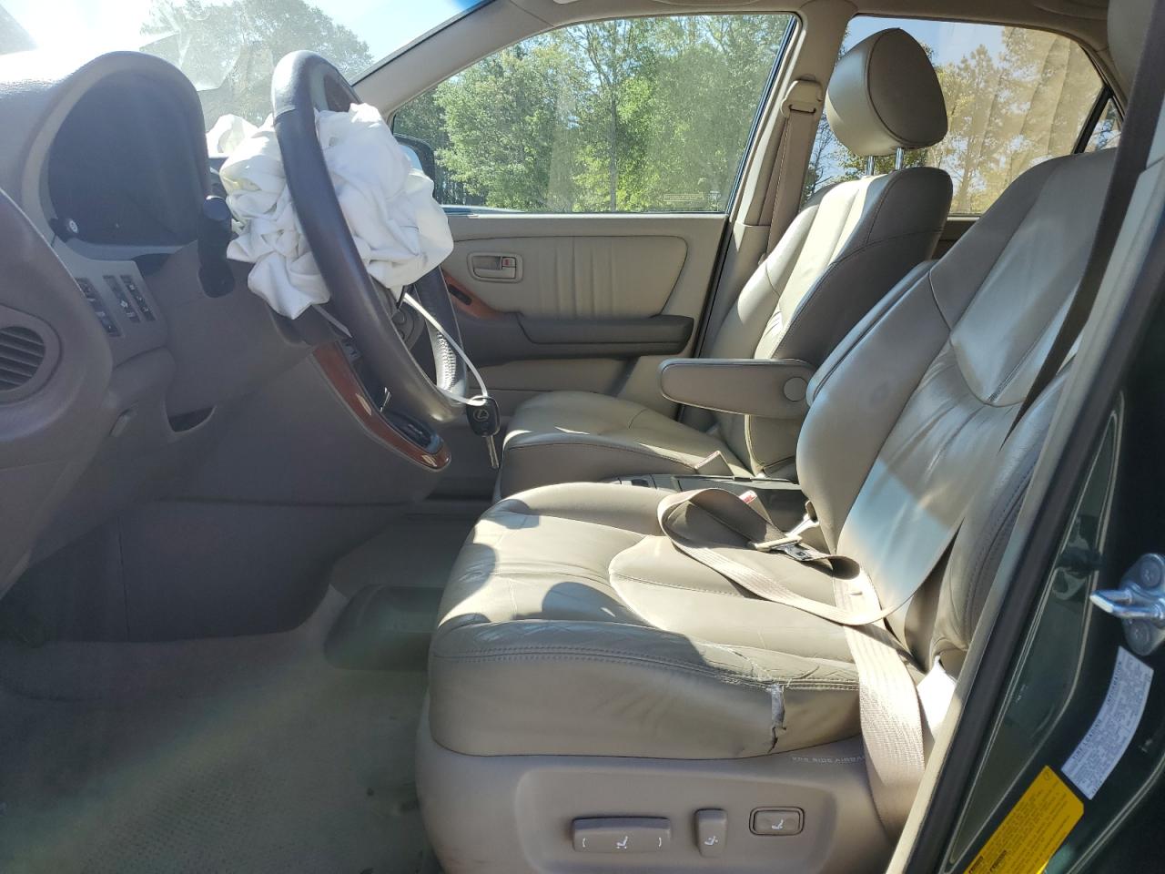 1999 Lexus Rx 300 Зеленый vin: JT6GF10U6X0016338