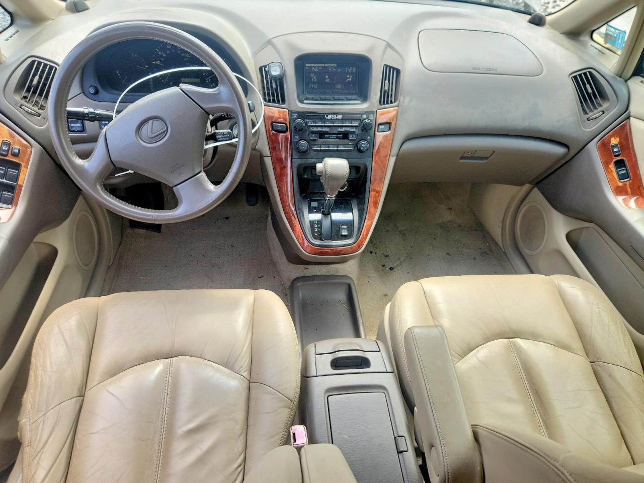 1999 Lexus Rx 300 Beige vin: JT6GF10U6X0026433
