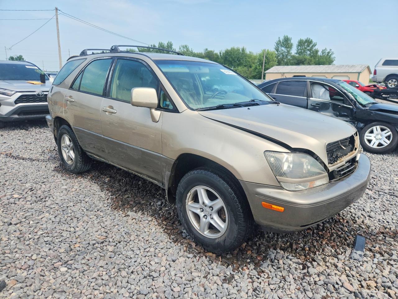 1999 Lexus Rx 300 Beige vin: JT6GF10U6X0026433