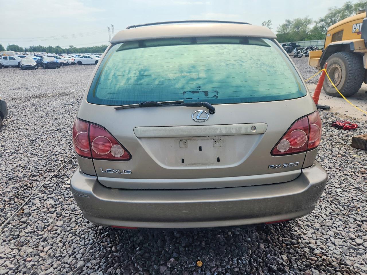 1999 Lexus Rx 300 Beige vin: JT6GF10U6X0026433