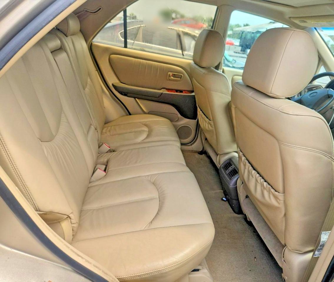 1999 Lexus Rx 300 Beige vin: JT6GF10U6X0026433