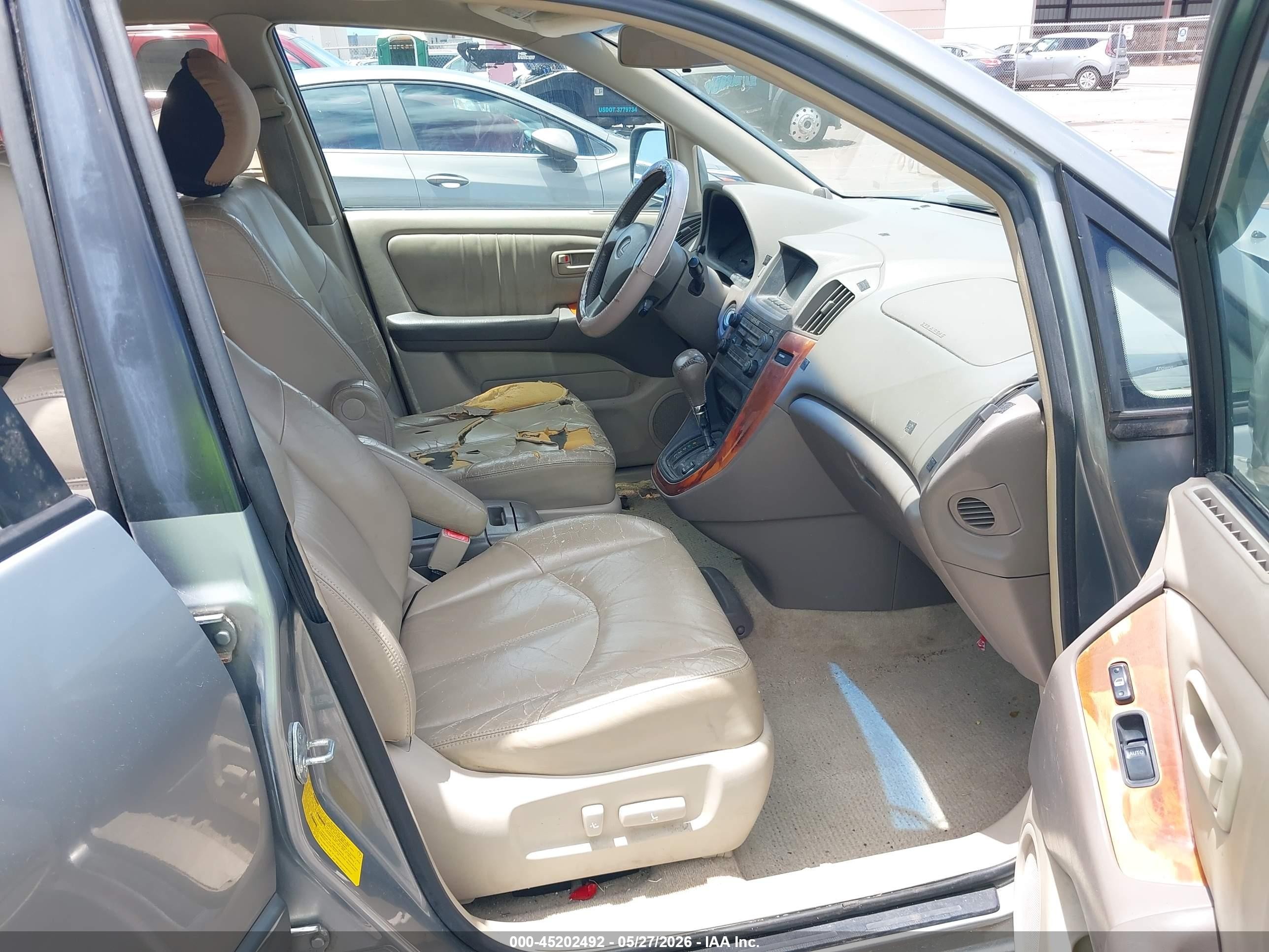 2000 Lexus Rx 300   Silver vin: JT6GF10U6Y0045372