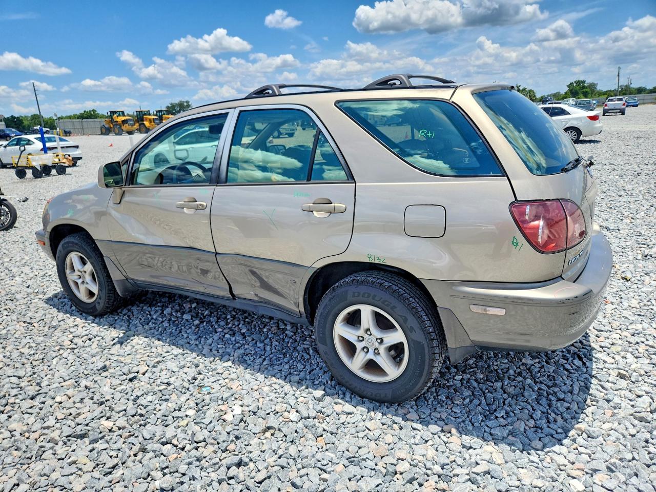 2000 Lexus Rx 300 Tan vin: JT6GF10U6Y0052807