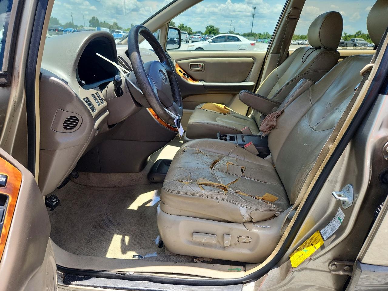 2000 Lexus Rx 300 Tan vin: JT6GF10U6Y0052807