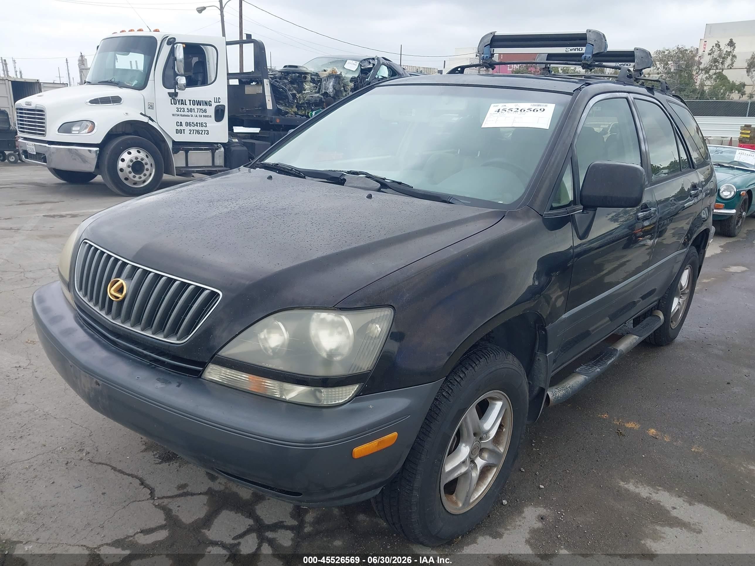 1999 Lexus Rx 300   Black vin: JT6GF10U7X0023301