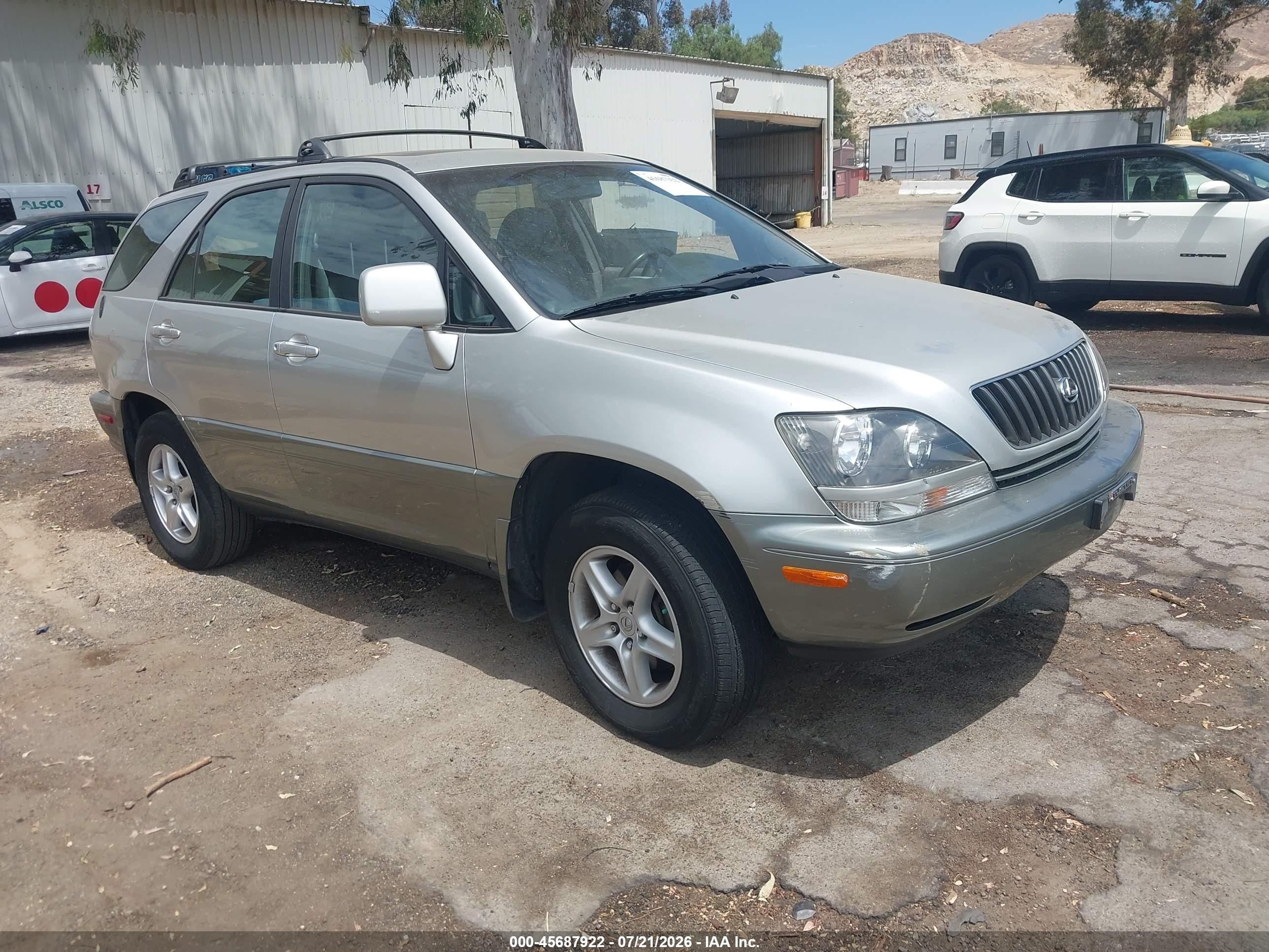 1999 Lexus Rx 300   Серебряный vin: JT6GF10U7X0034492