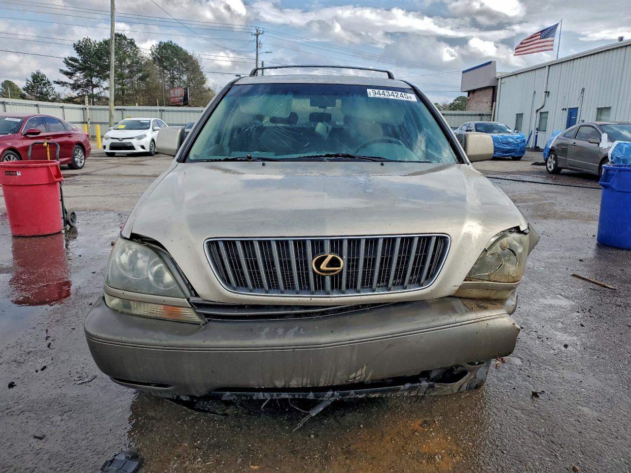 1999 Lexus Rx 300 Золотой vin: JT6GF10U7X0037182