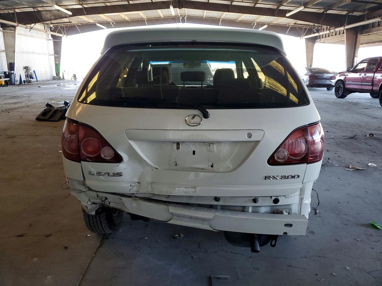2000 Lexus Rx 300 White vin: JT6GF10U7Y0075349