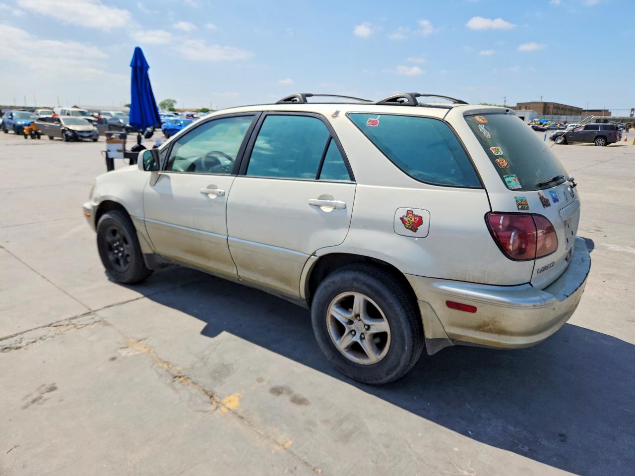 2000 Lexus Rx 300 Base White vin: JT6GF10U7Y0081670