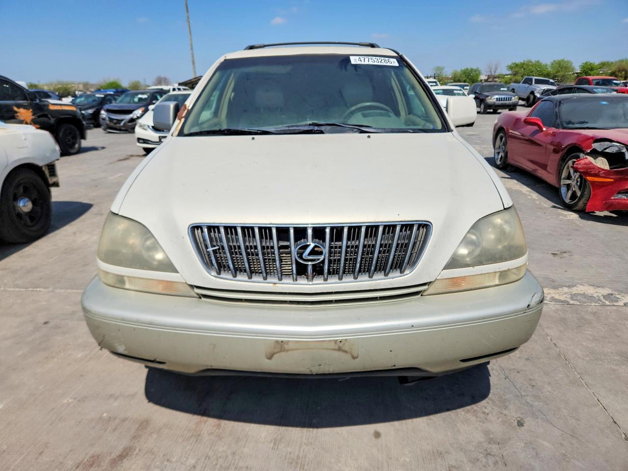 2000 Lexus Rx 300 Base White vin: JT6GF10U7Y0081670