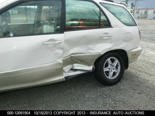 1999 Lexus Rx 300 Fwd vin: JT6GF10U8X0015367