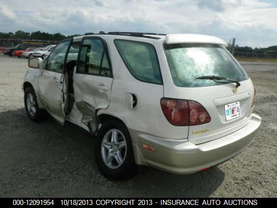 1999 Lexus Rx 300 Fwd vin: JT6GF10U8X0015367