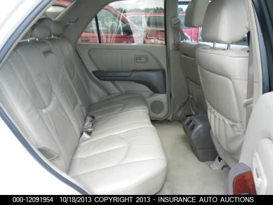 1999 Lexus Rx 300 Fwd vin: JT6GF10U8X0015367