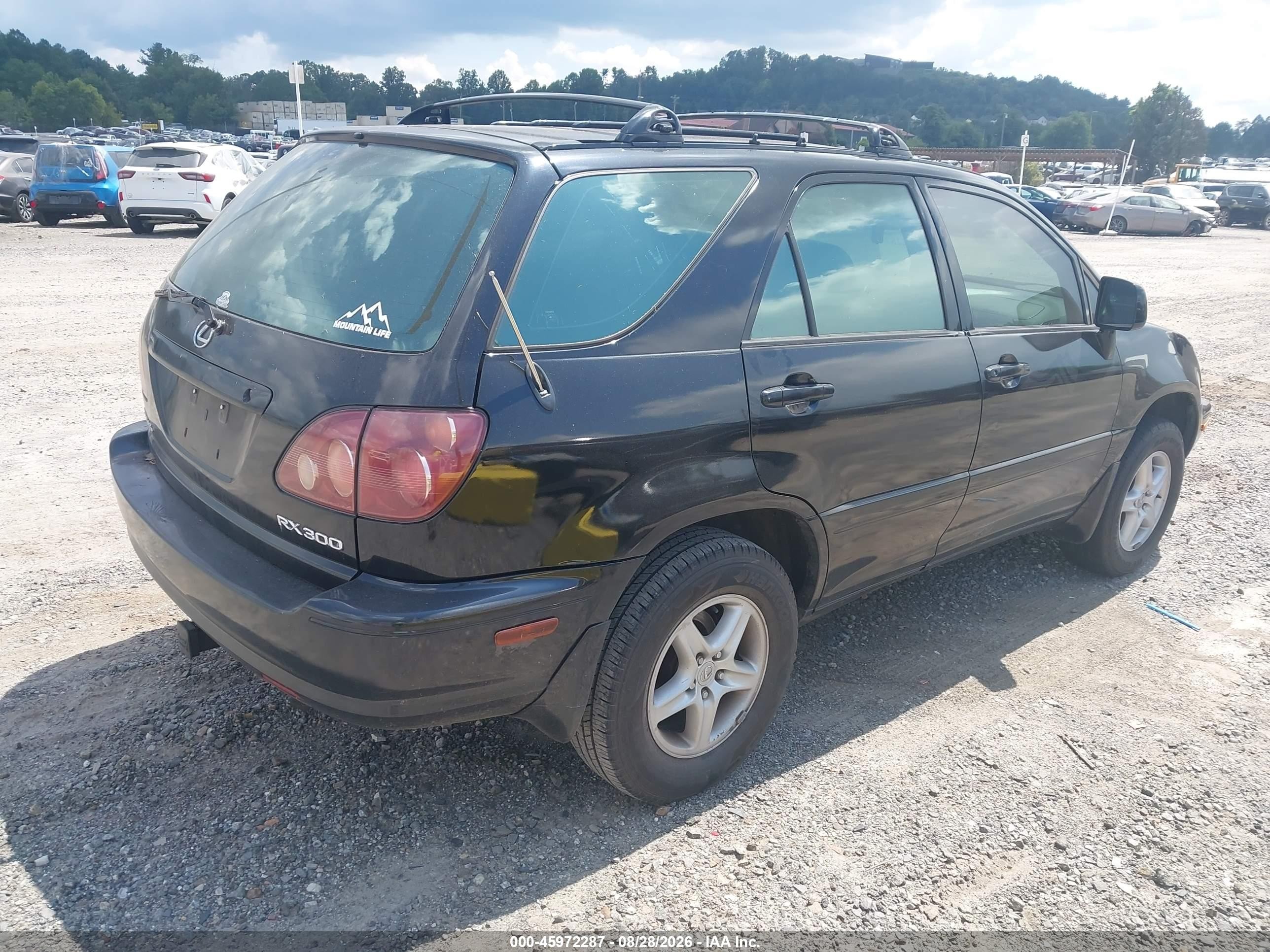 1999 Lexus Rx 300   Черный vin: JT6GF10U8X0023632