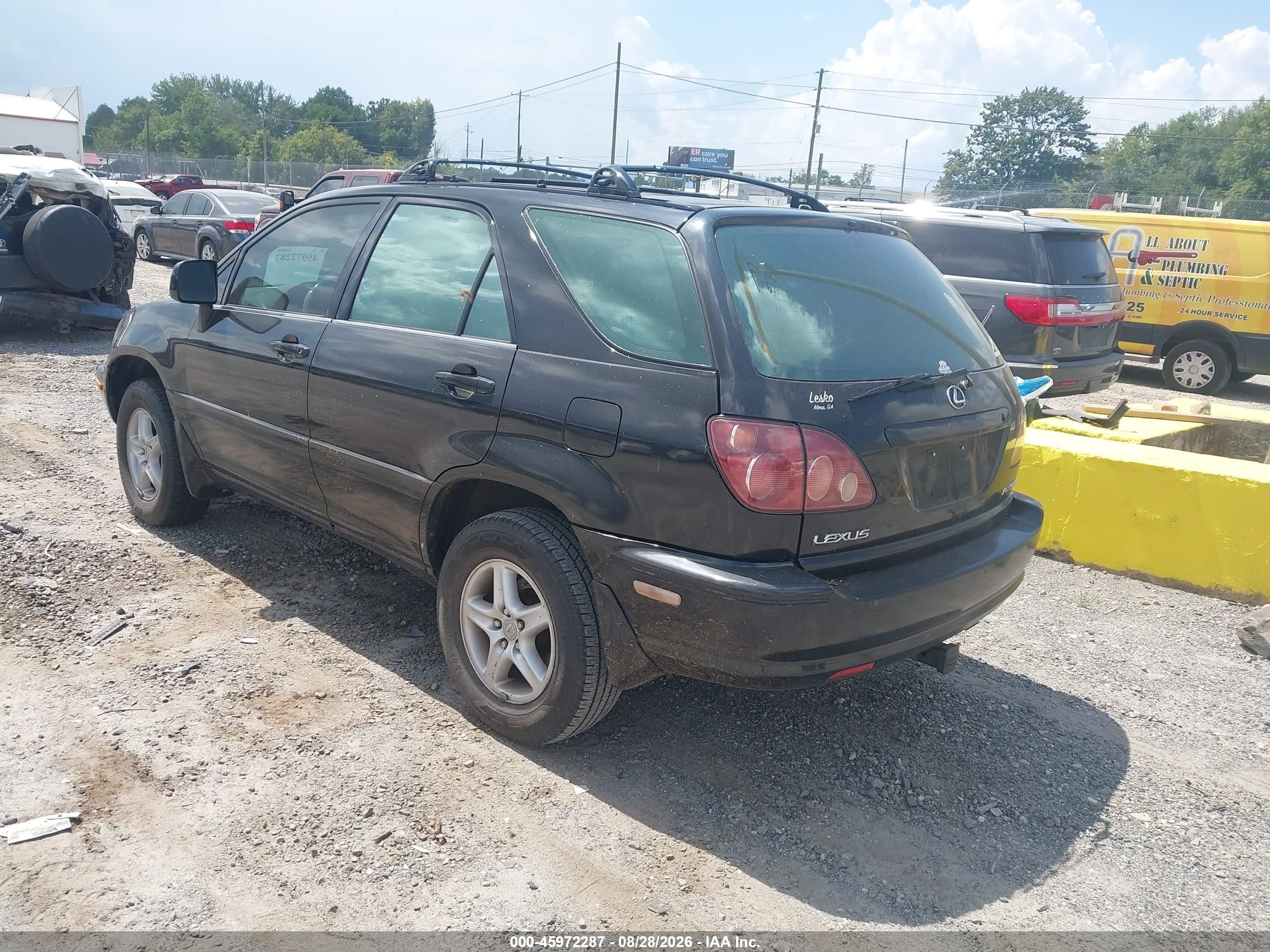 1999 Lexus Rx 300   Черный vin: JT6GF10U8X0023632