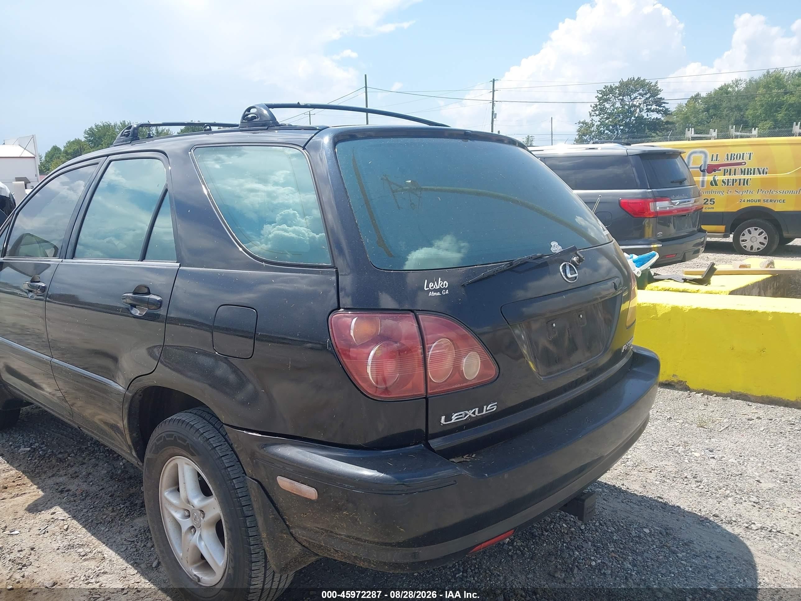 1999 Lexus Rx 300   Черный vin: JT6GF10U8X0023632