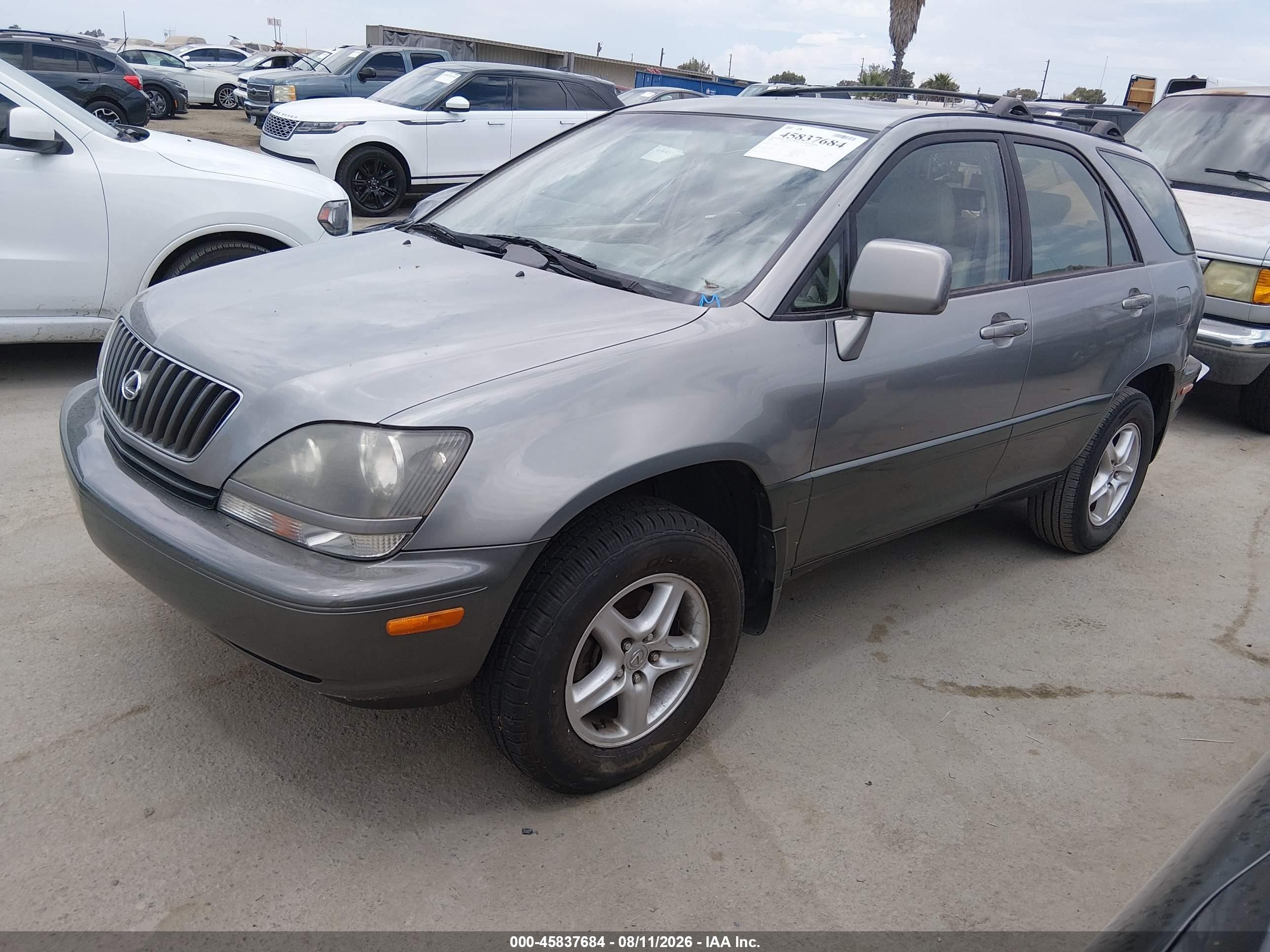 2000 Lexus Rx 300 Gray vin: JT6GF10U8Y0050301