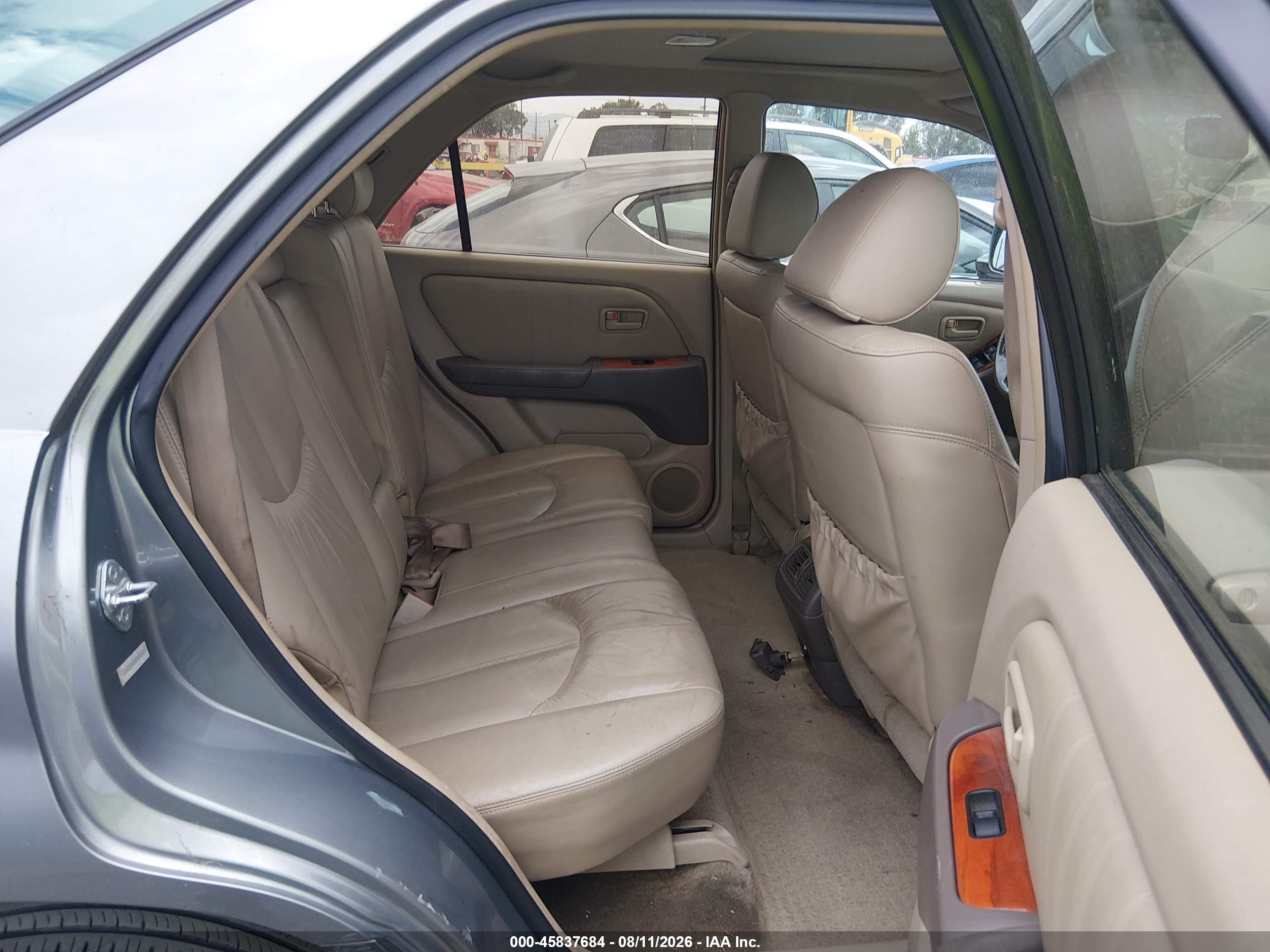 2000 Lexus Rx 300 Gray vin: JT6GF10U8Y0050301