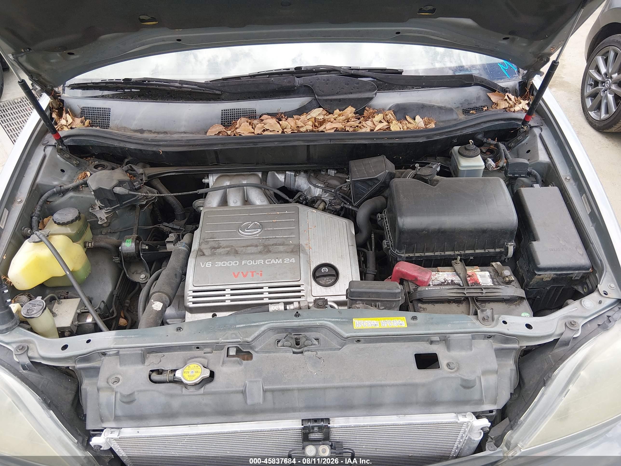 2000 Lexus Rx 300 Gray vin: JT6GF10U8Y0050301
