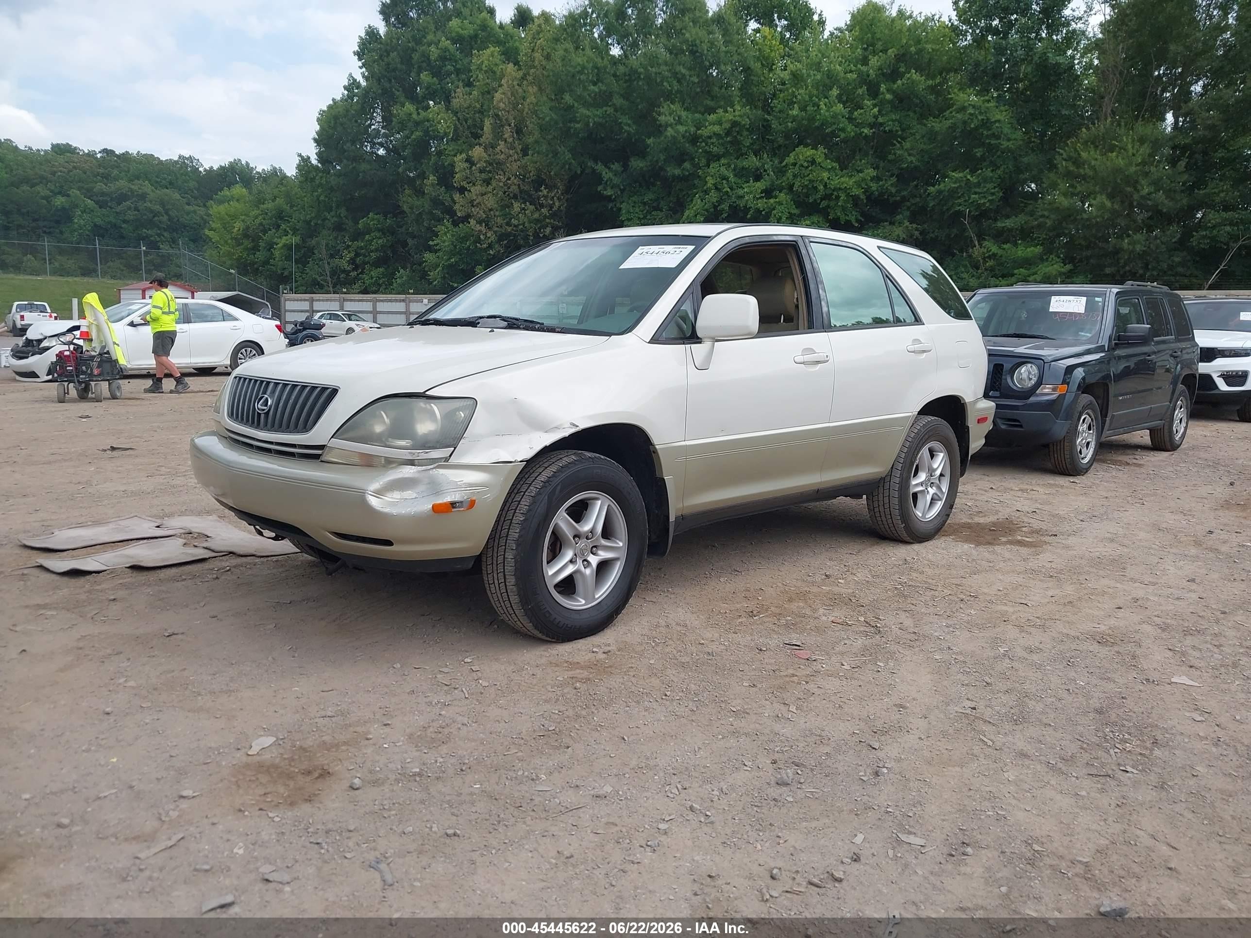 2000 Lexus Rx 300   Белый vin: JT6GF10U9Y0056916