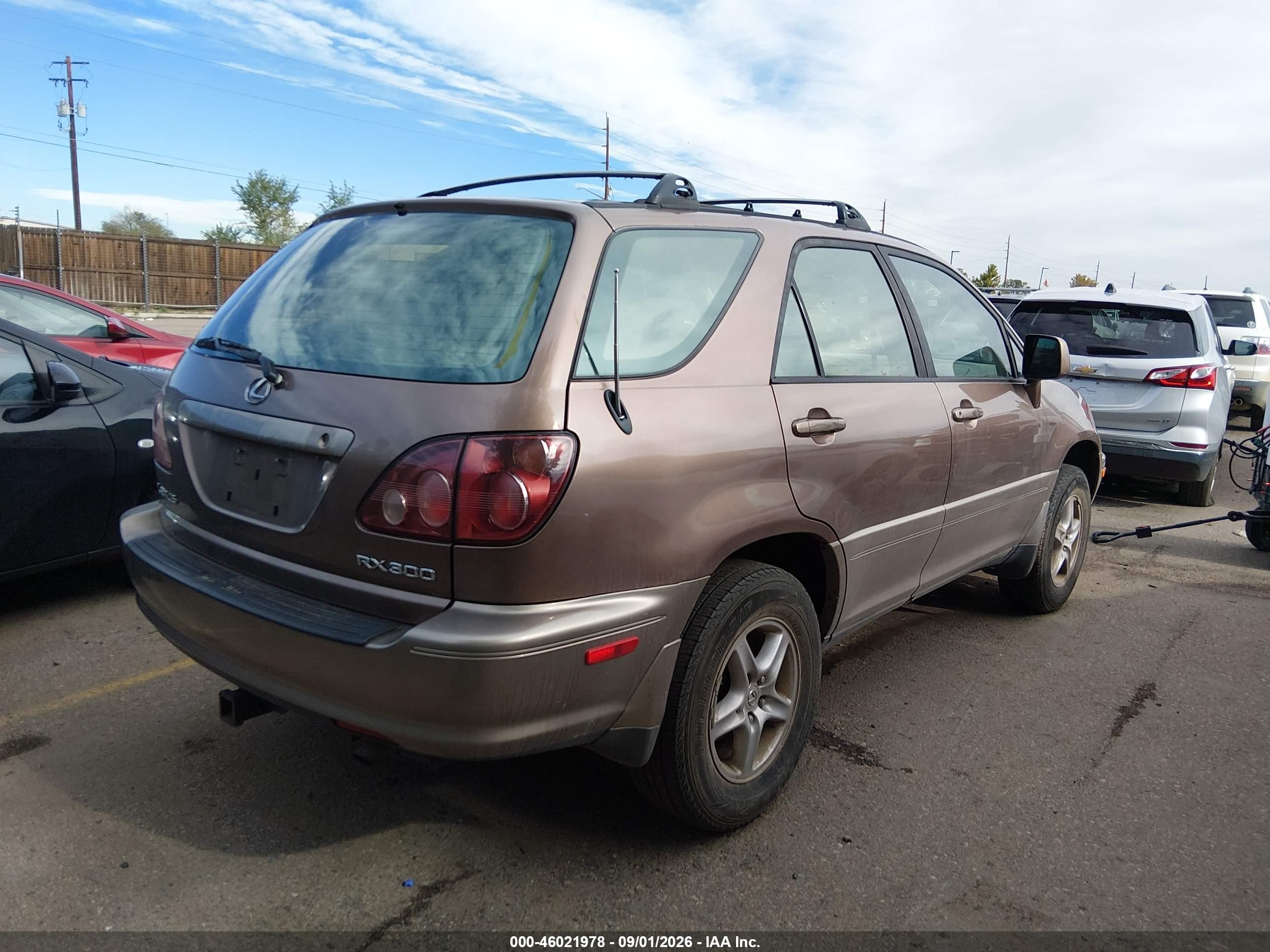 1999 Lexus Rx 300 Tan vin: JT6HF10U0X0010619
