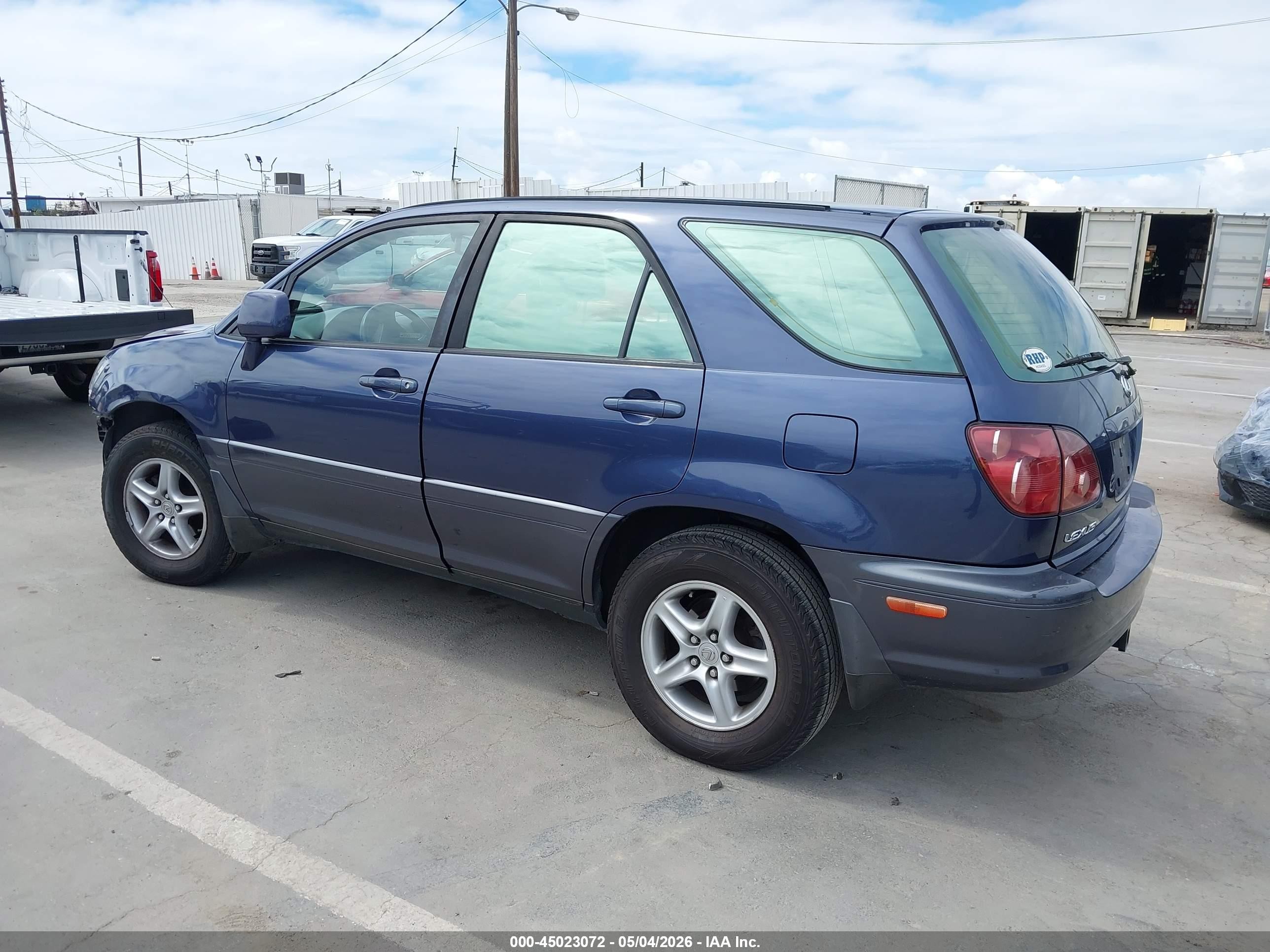 1999 Lexus Rx 300   Blue vin: JT6HF10U0X0028621