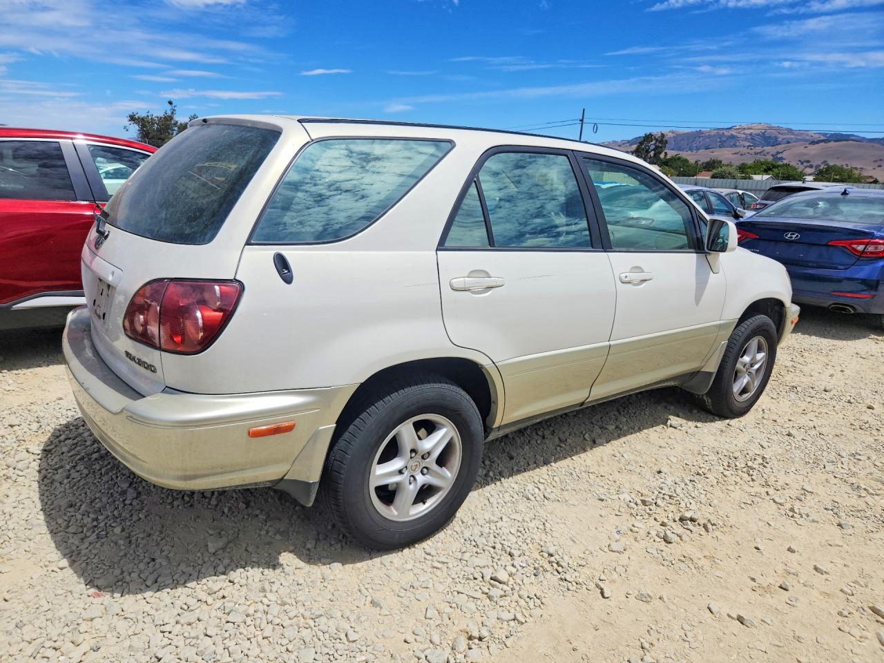 1999 Lexus Rx 300 White vin: JT6HF10U0X0028845