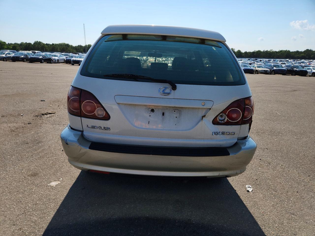 1999 Lexus Rx 300 White vin: JT6HF10U0X0094876