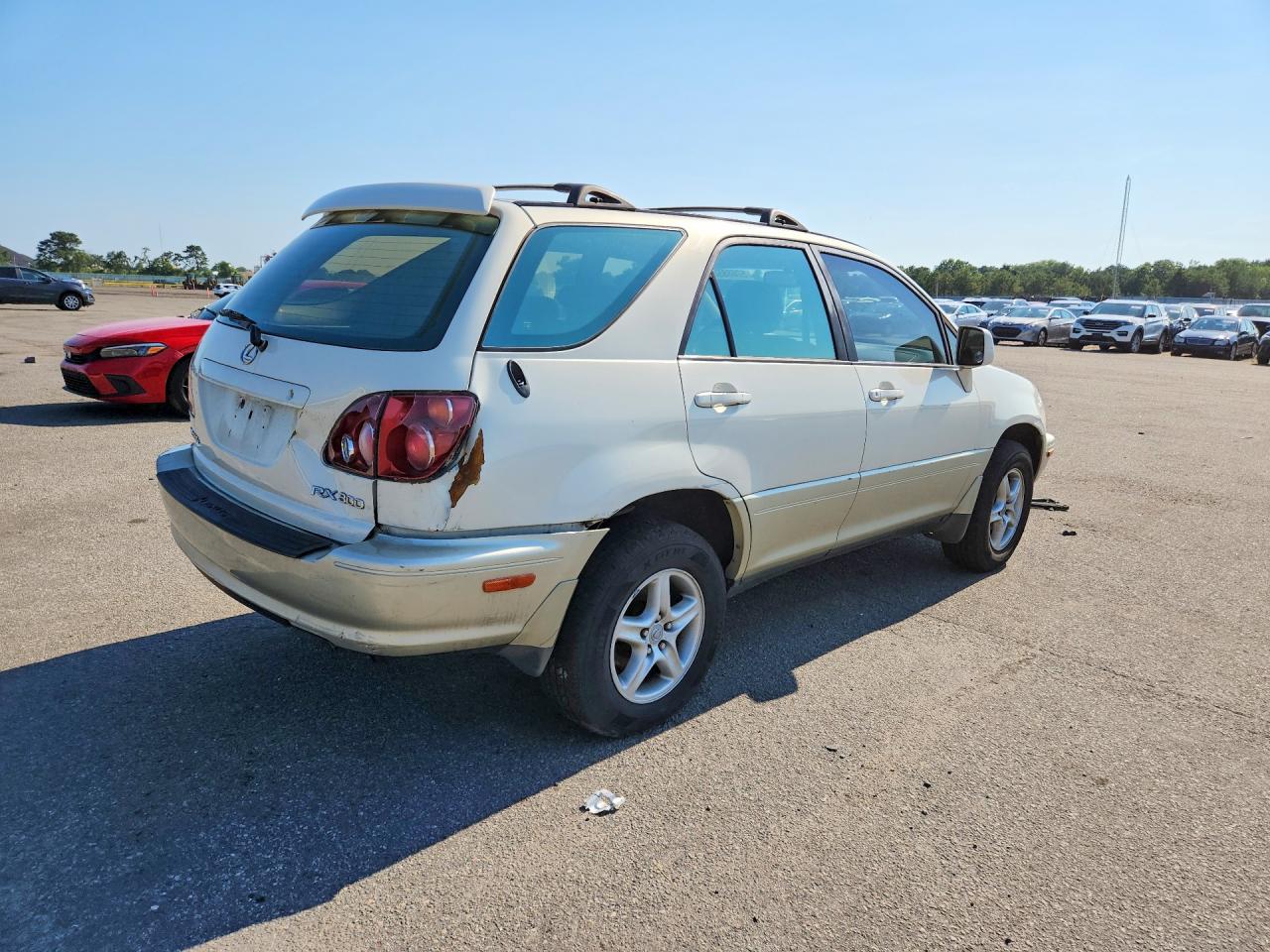 1999 Lexus Rx 300 White vin: JT6HF10U0X0094876