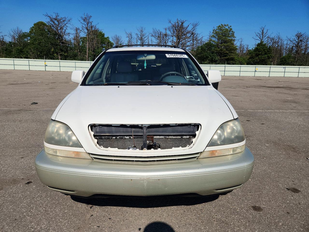 1999 Lexus Rx 300 White vin: JT6HF10U0X0094876
