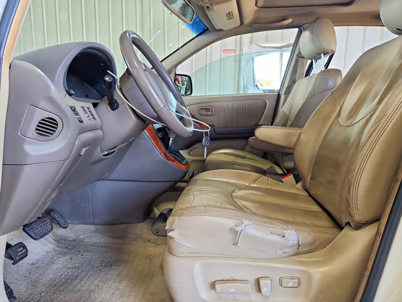 2000 Lexus Rx 300 White vin: JT6HF10U0Y0099254