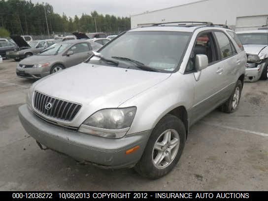 2000 Lexus Rx 300 Awd vin: JT6HF10U0Y0101276