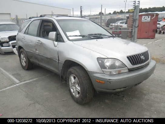 2000 Lexus Rx 300 Awd vin: JT6HF10U0Y0101276
