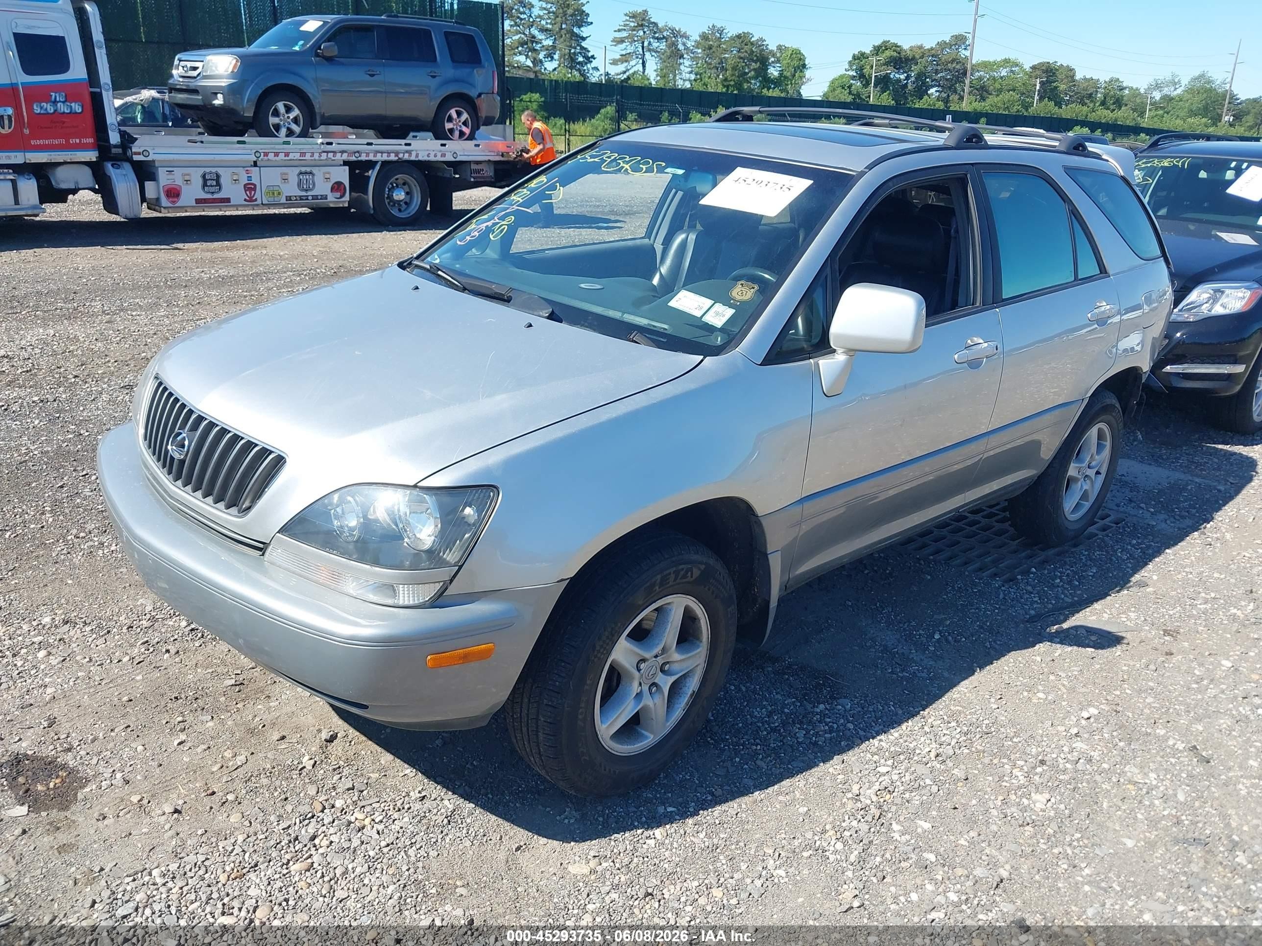 2000 Lexus Rx 300   Silver vin: JT6HF10U0Y0157539