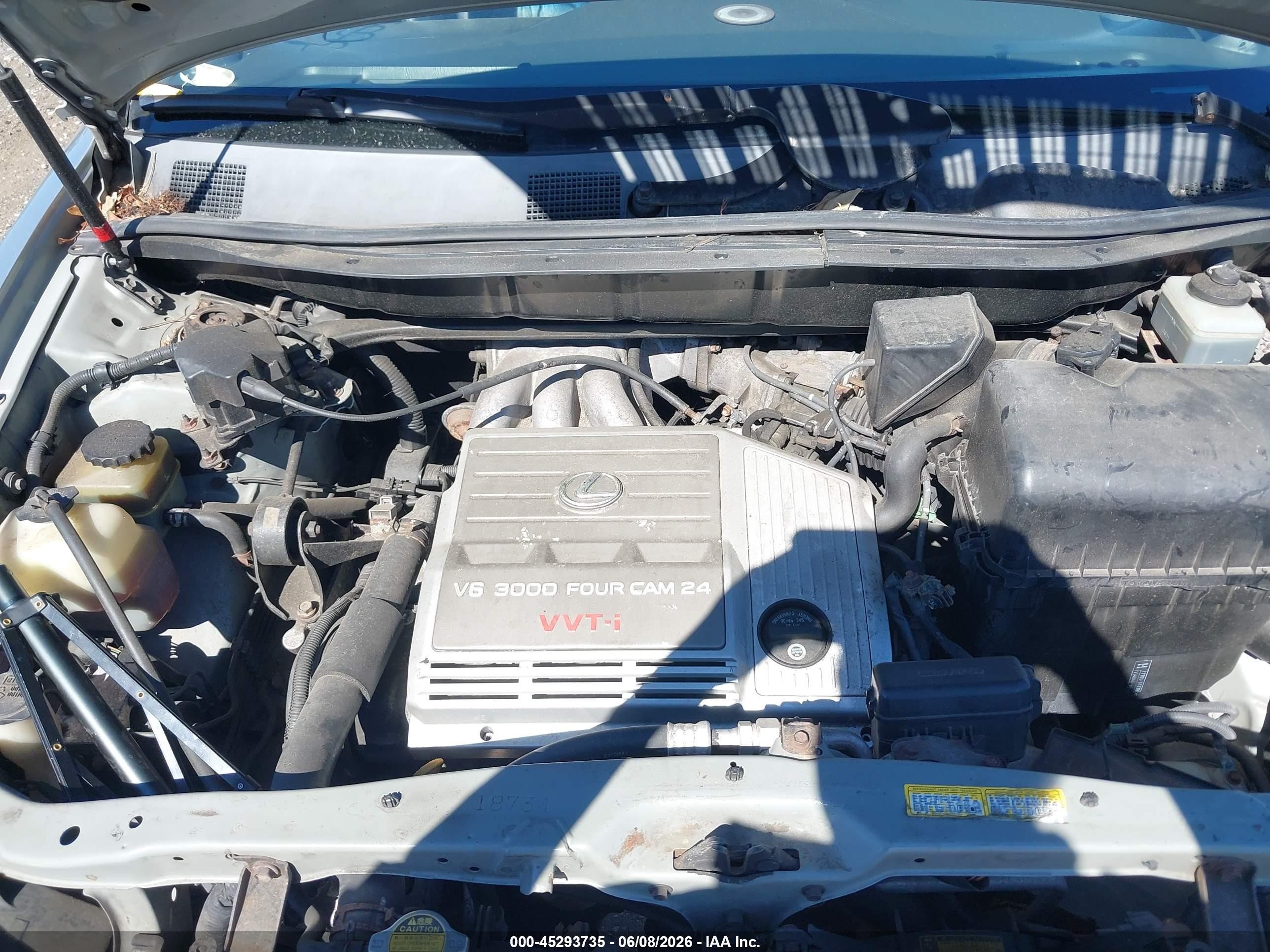 2000 Lexus Rx 300   Silver vin: JT6HF10U0Y0157539