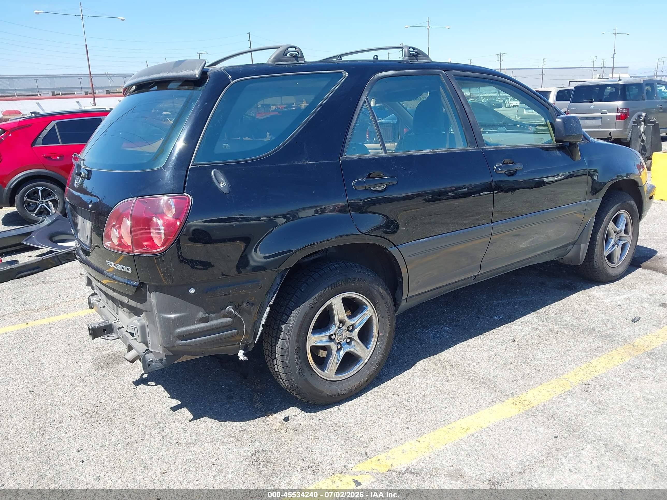 1999 Lexus Rx 300   Black vin: JT6HF10U1X0085183