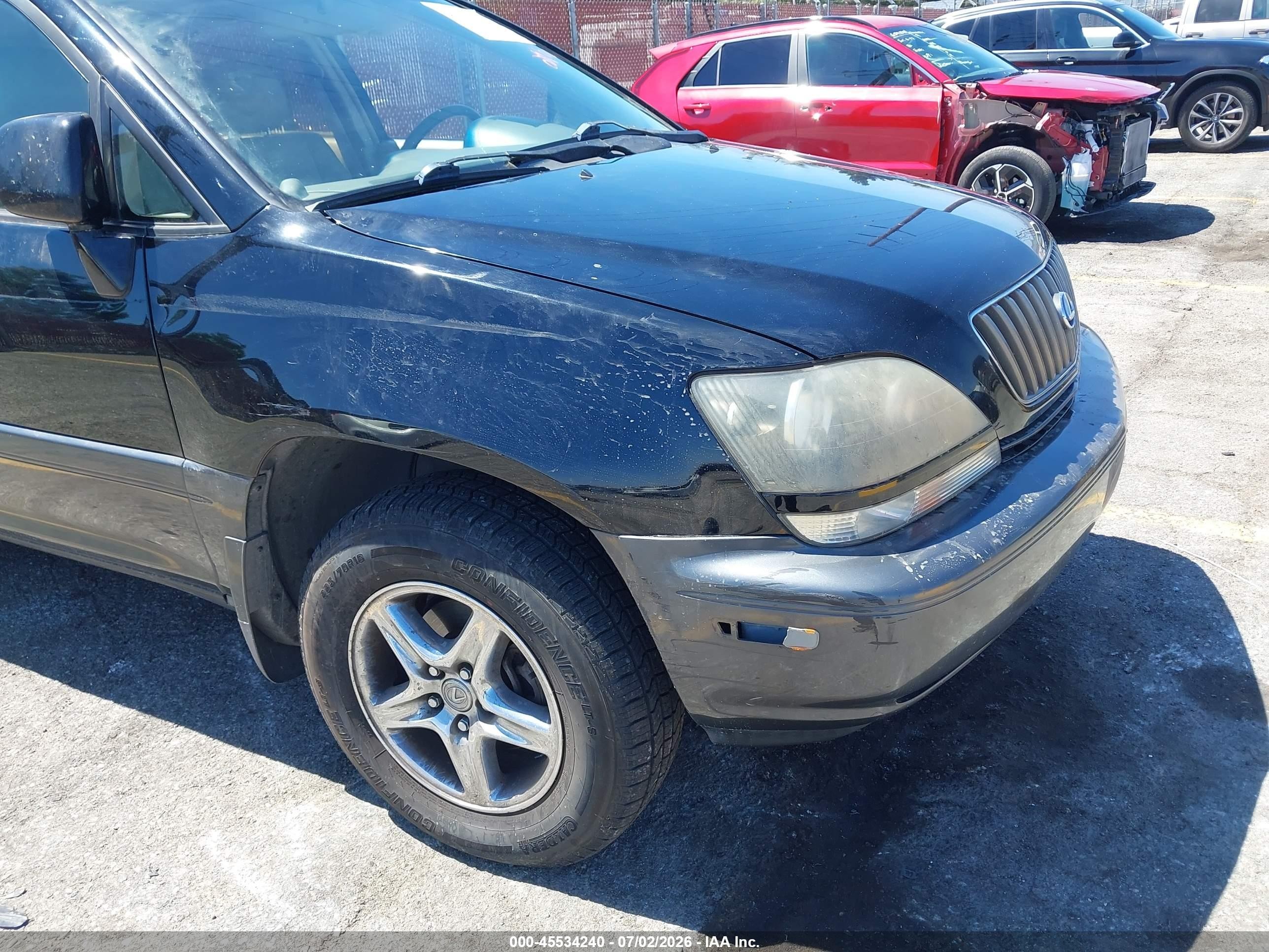 1999 Lexus Rx 300   Black vin: JT6HF10U1X0085183
