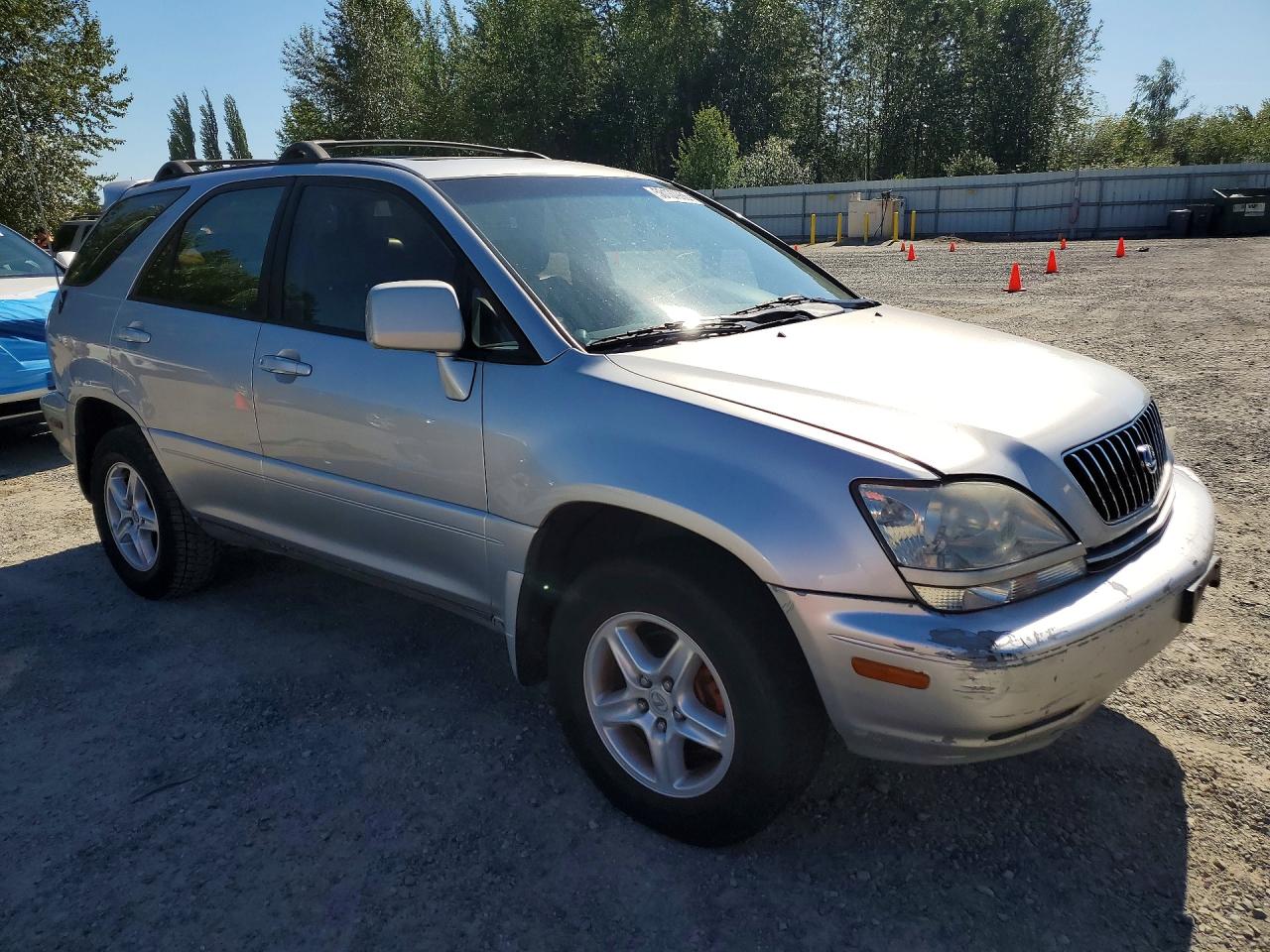 2000 Lexus Rx 300 Silver vin: JT6HF10U1Y0104736