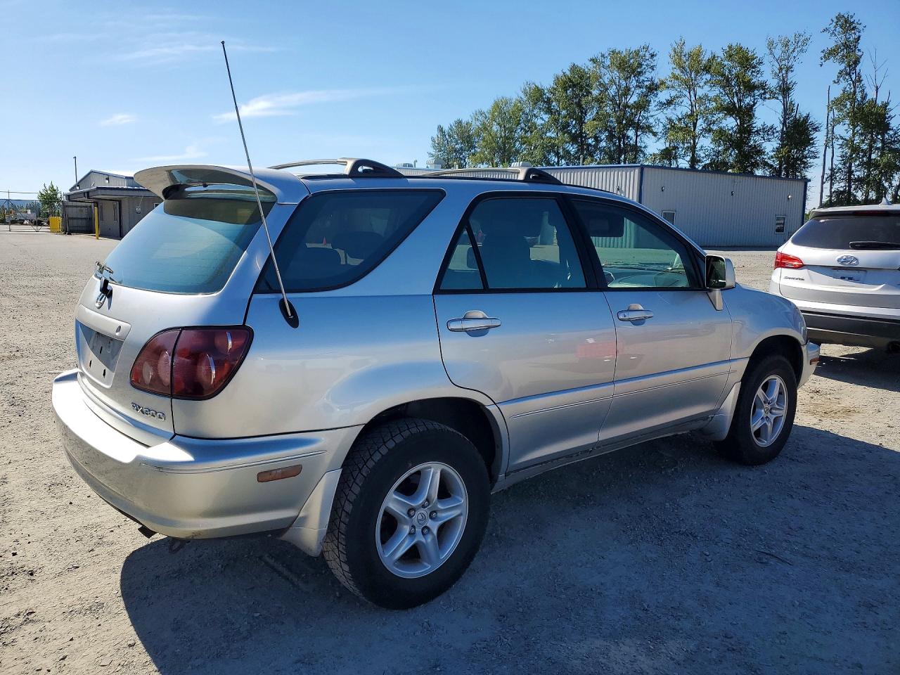 2000 Lexus Rx 300 Silver vin: JT6HF10U1Y0104736