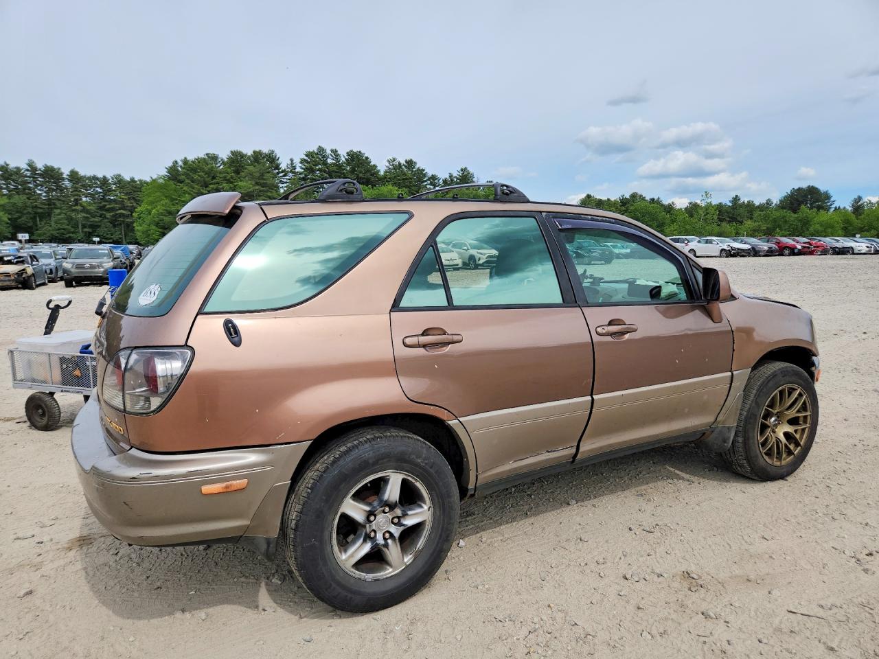 1999 Lexus Rx 300 Brown vin: JT6HF10U2X0063502