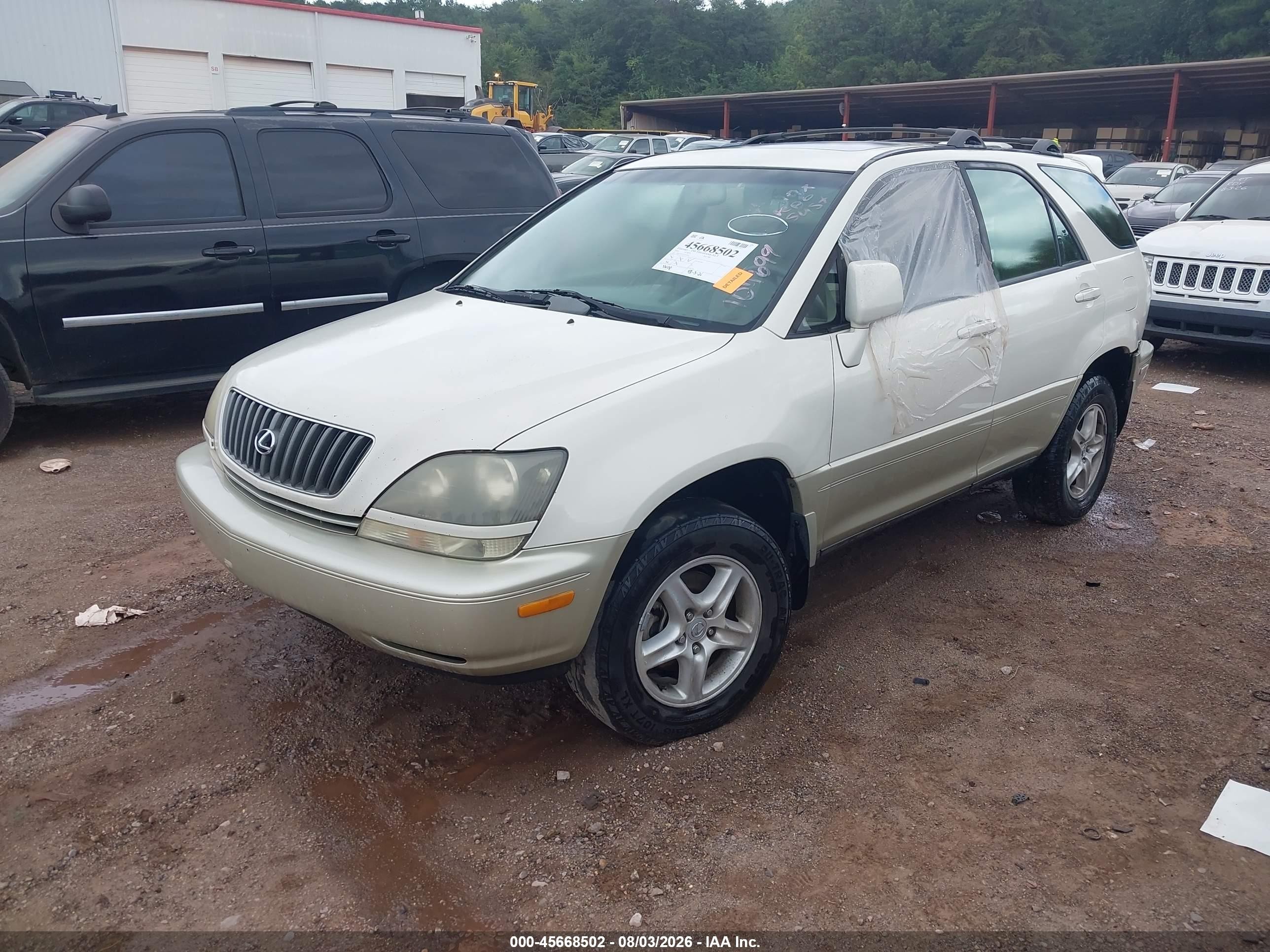 2000 Lexus Rx 300   White vin: JT6HF10U2Y0109699