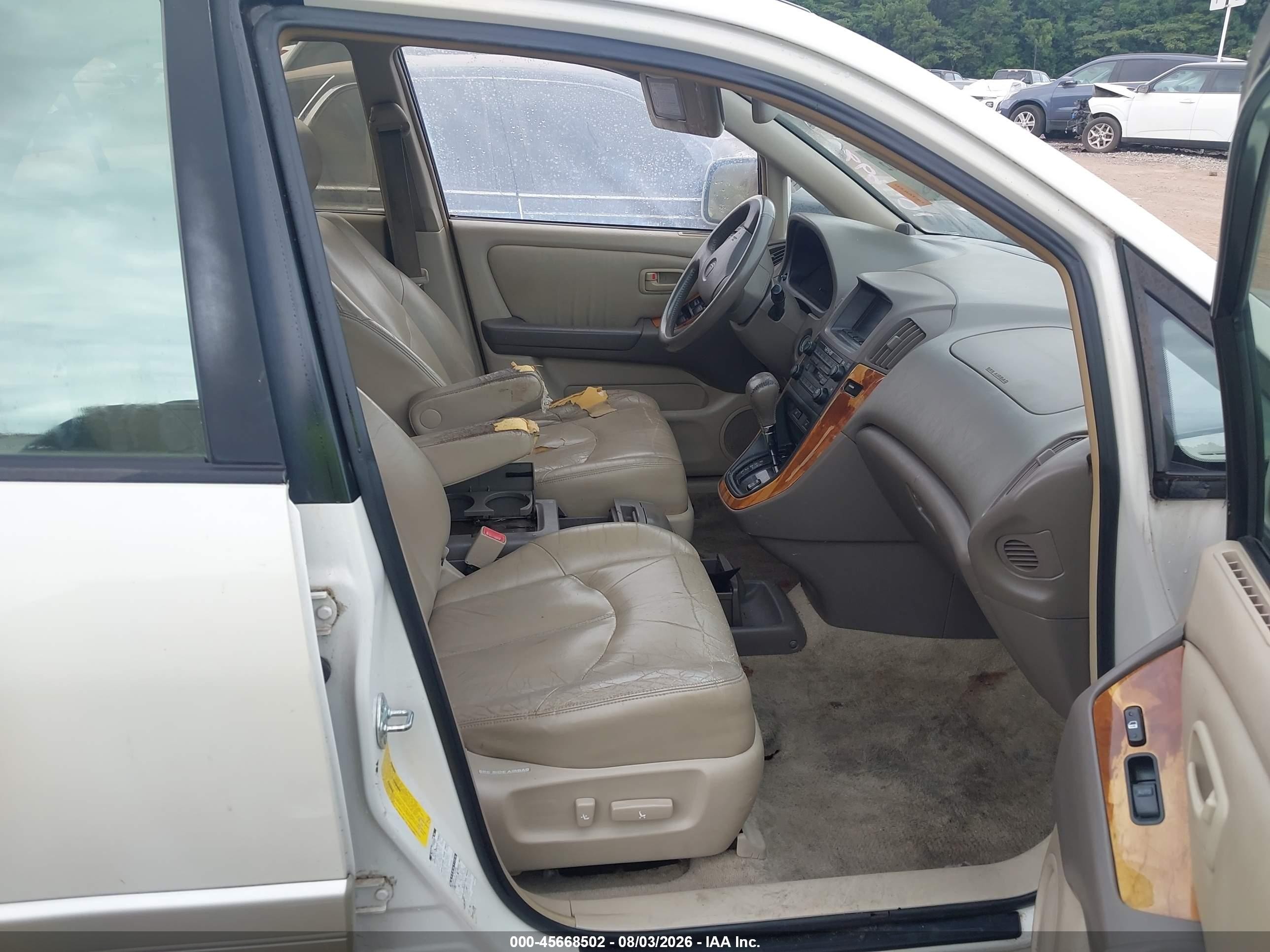 2000 Lexus Rx 300   White vin: JT6HF10U2Y0109699
