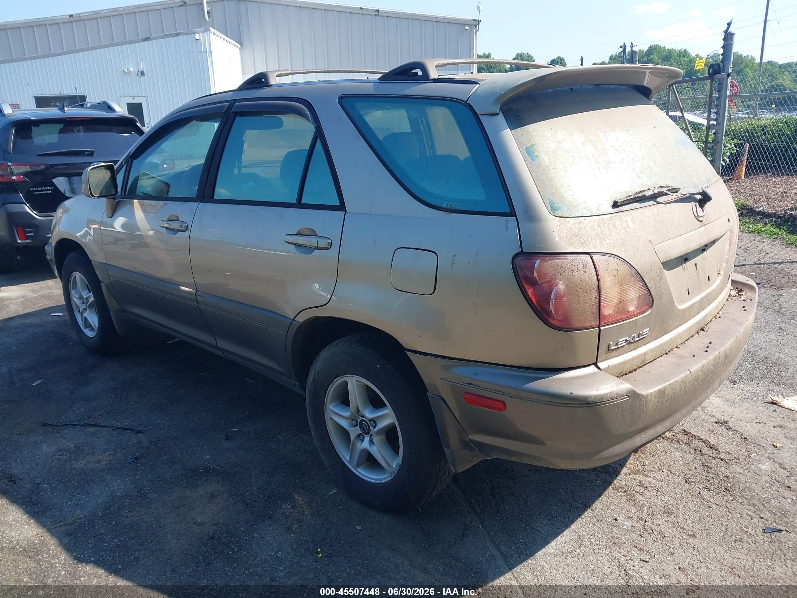 2000 Lexus Rx 300 Gold vin: JT6HF10U2Y0154416