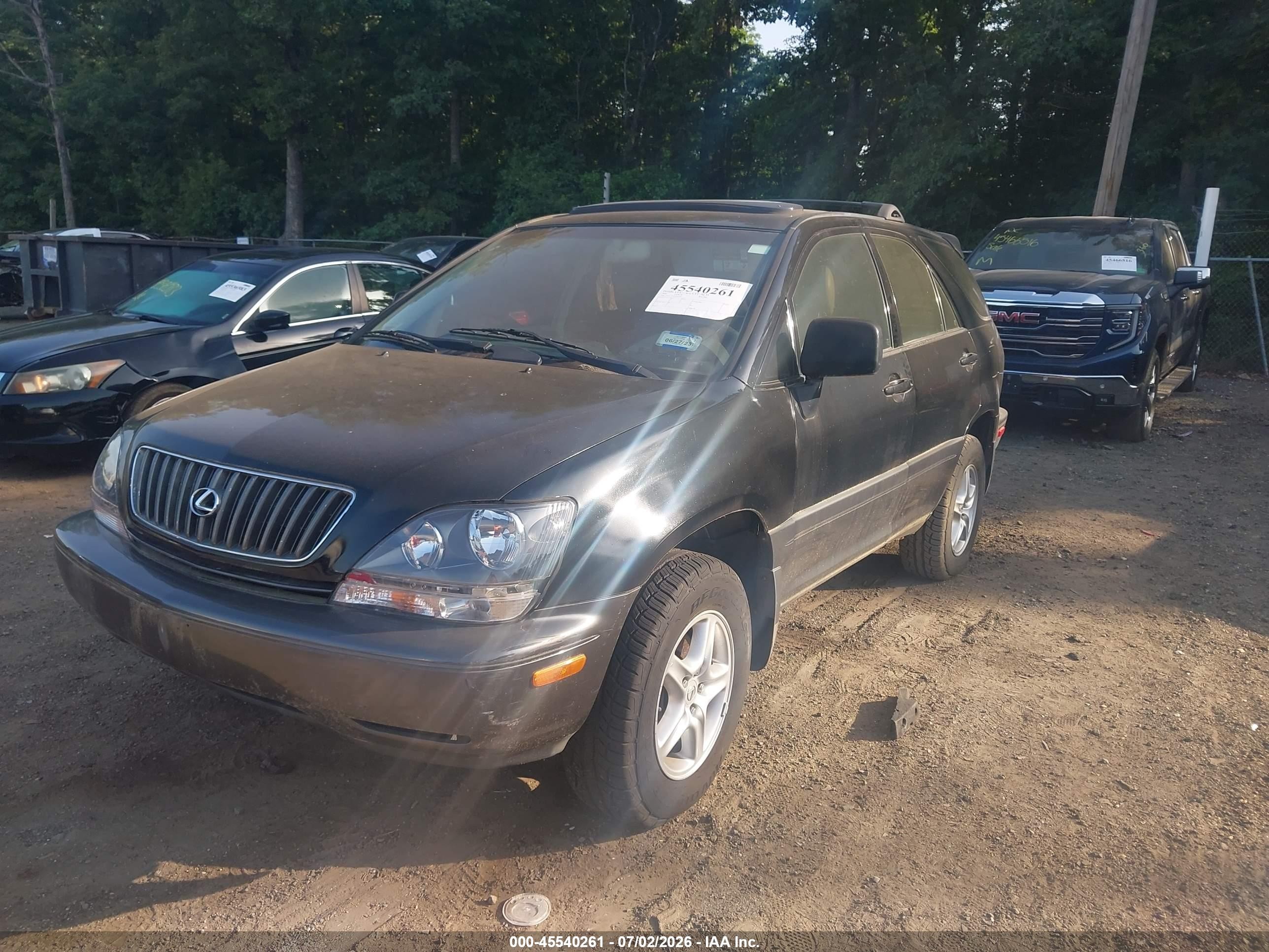 2000 Lexus Rx 300   Black vin: JT6HF10U3Y0105077