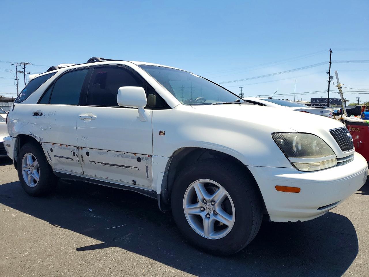 2000 Lexus Rx 300 White vin: JT6HF10U3Y0107198