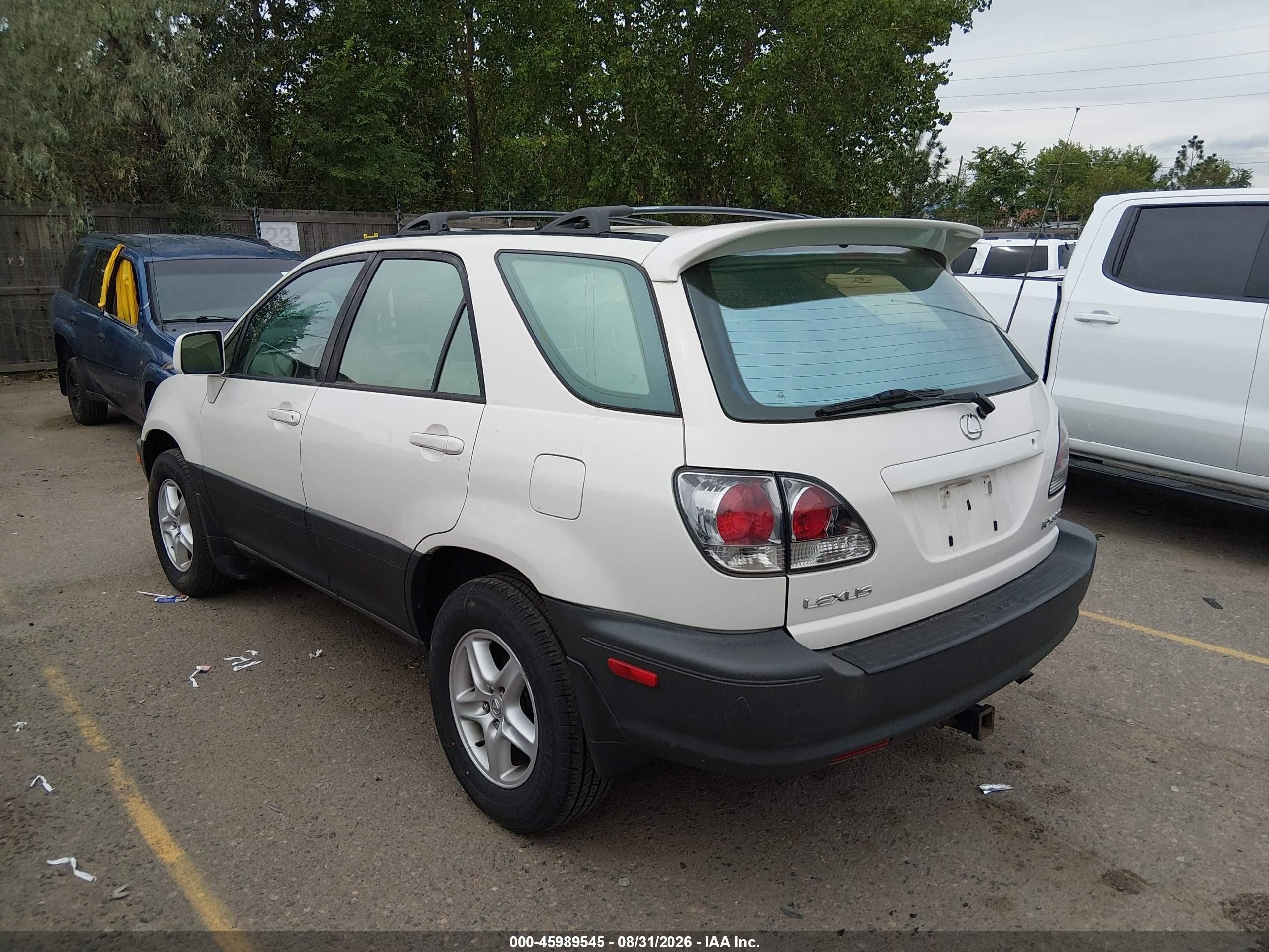 2000 Lexus Rx 300   Белый vin: JT6HF10U3Y0127385