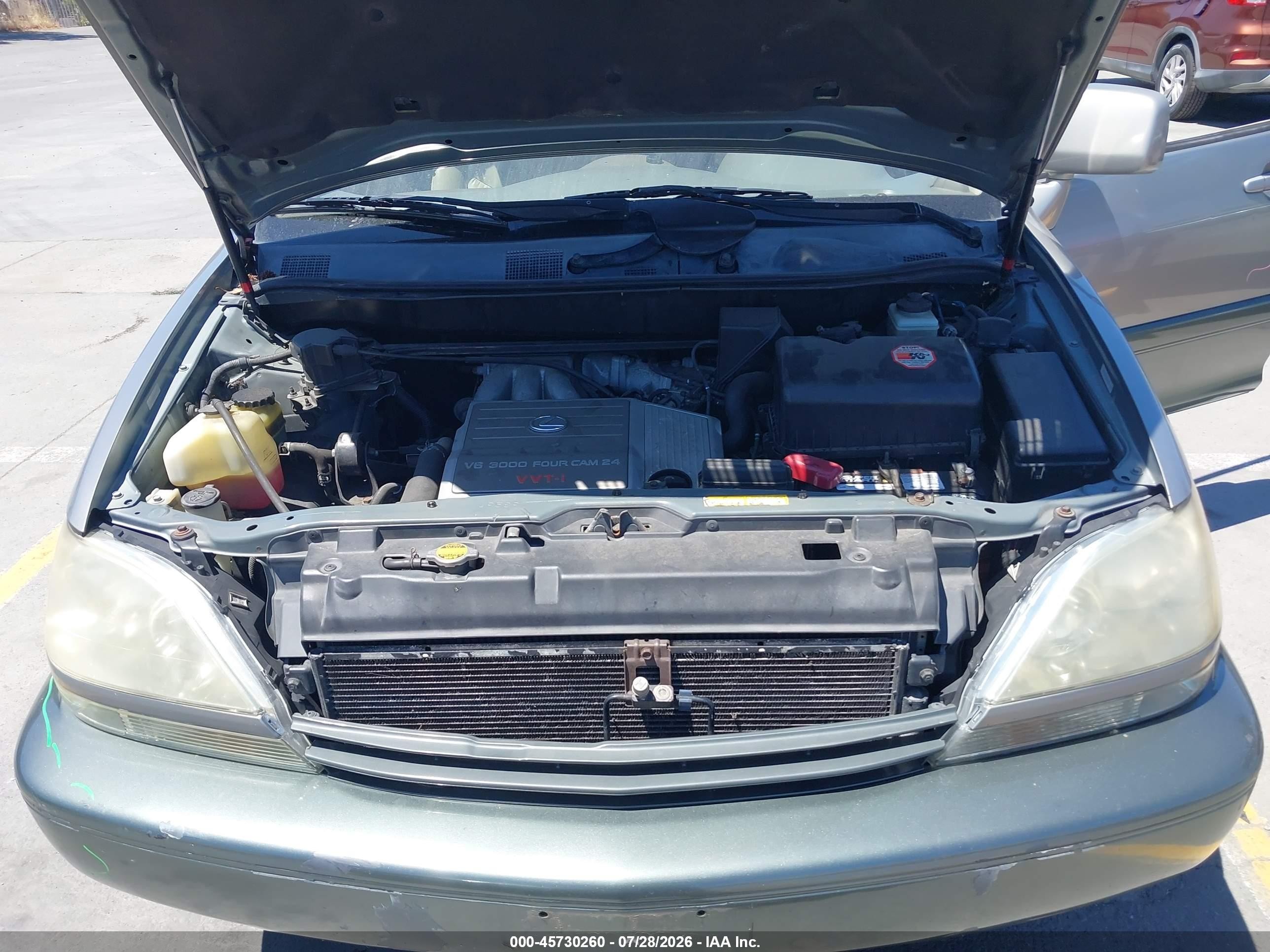 2000 Lexus Rx 300   Коричневый vin: JT6HF10U3Y0134787
