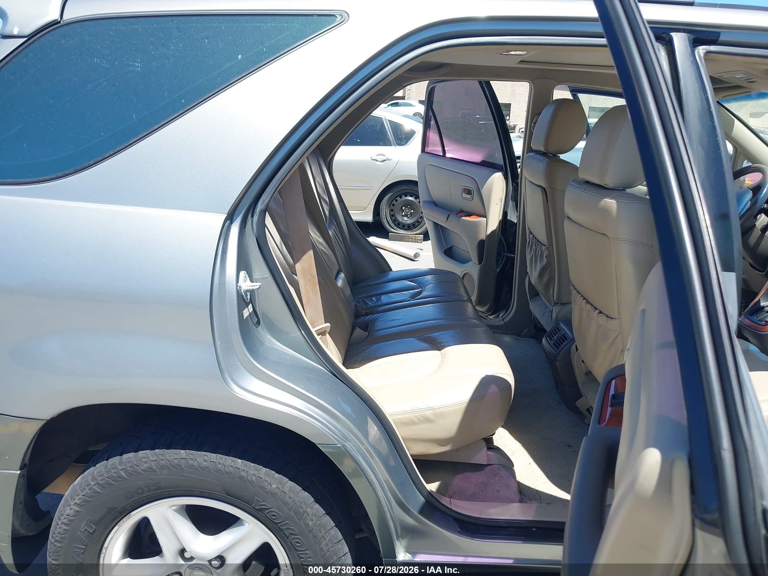 2000 Lexus Rx 300   Коричневый vin: JT6HF10U3Y0134787