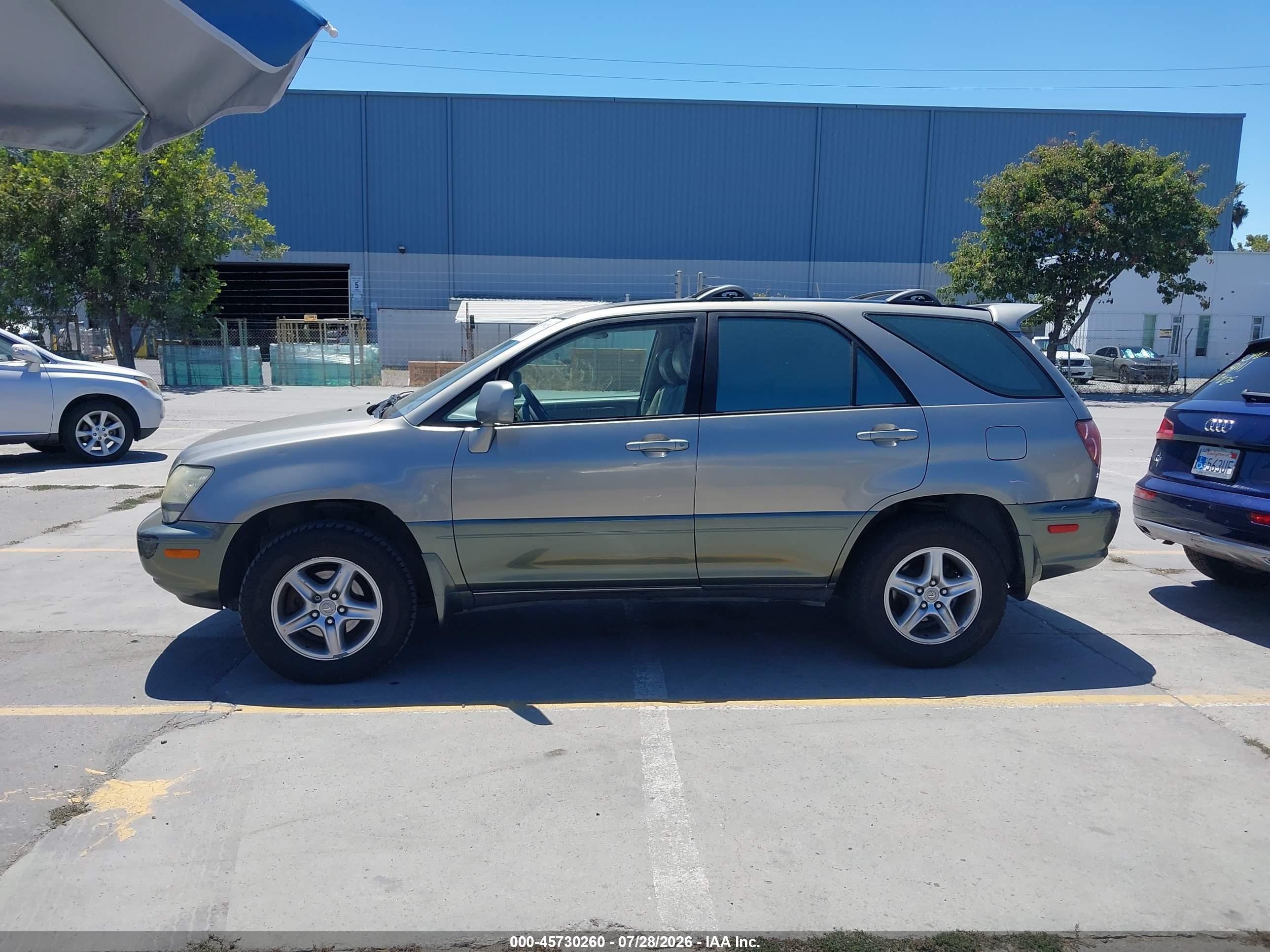 2000 Lexus Rx 300   Коричневый vin: JT6HF10U3Y0134787
