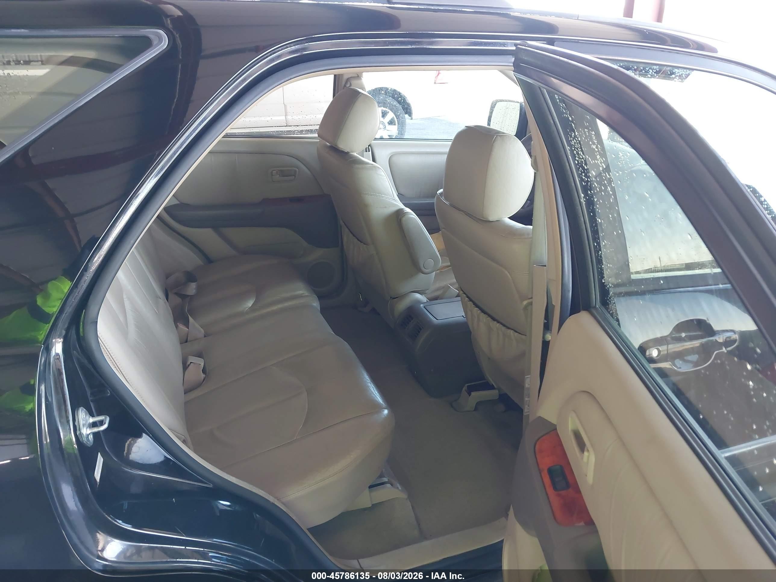 2000 Lexus Rx 300   Black vin: JT6HF10U3Y0152402